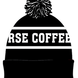 White Horse Bobble Beanie