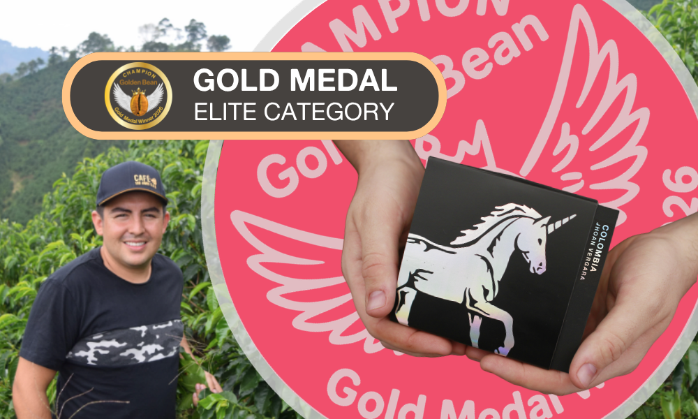 White Horse Coffee wins Gold in the Elite Category at 2026 Golden Bean