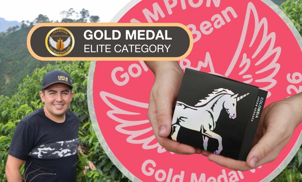 White Horse Coffee wins Gold in the Elite Category at 2026 Golden Bean