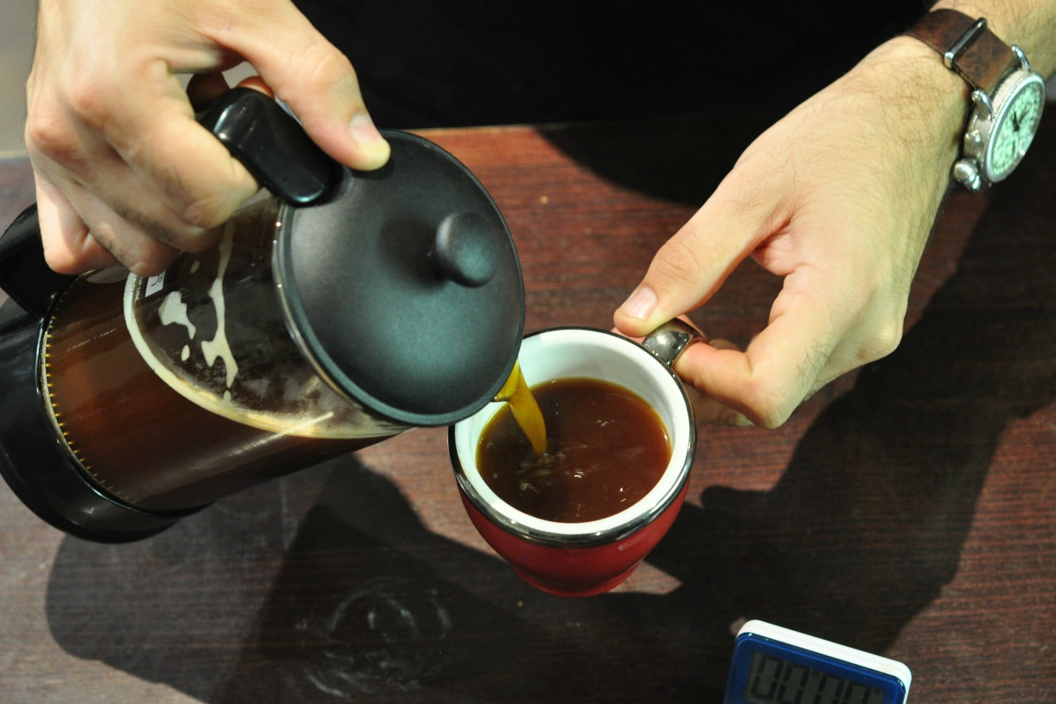 How to brew coffee with a french press