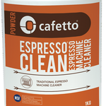 Cafetto Espresso Clean powder container on a white background