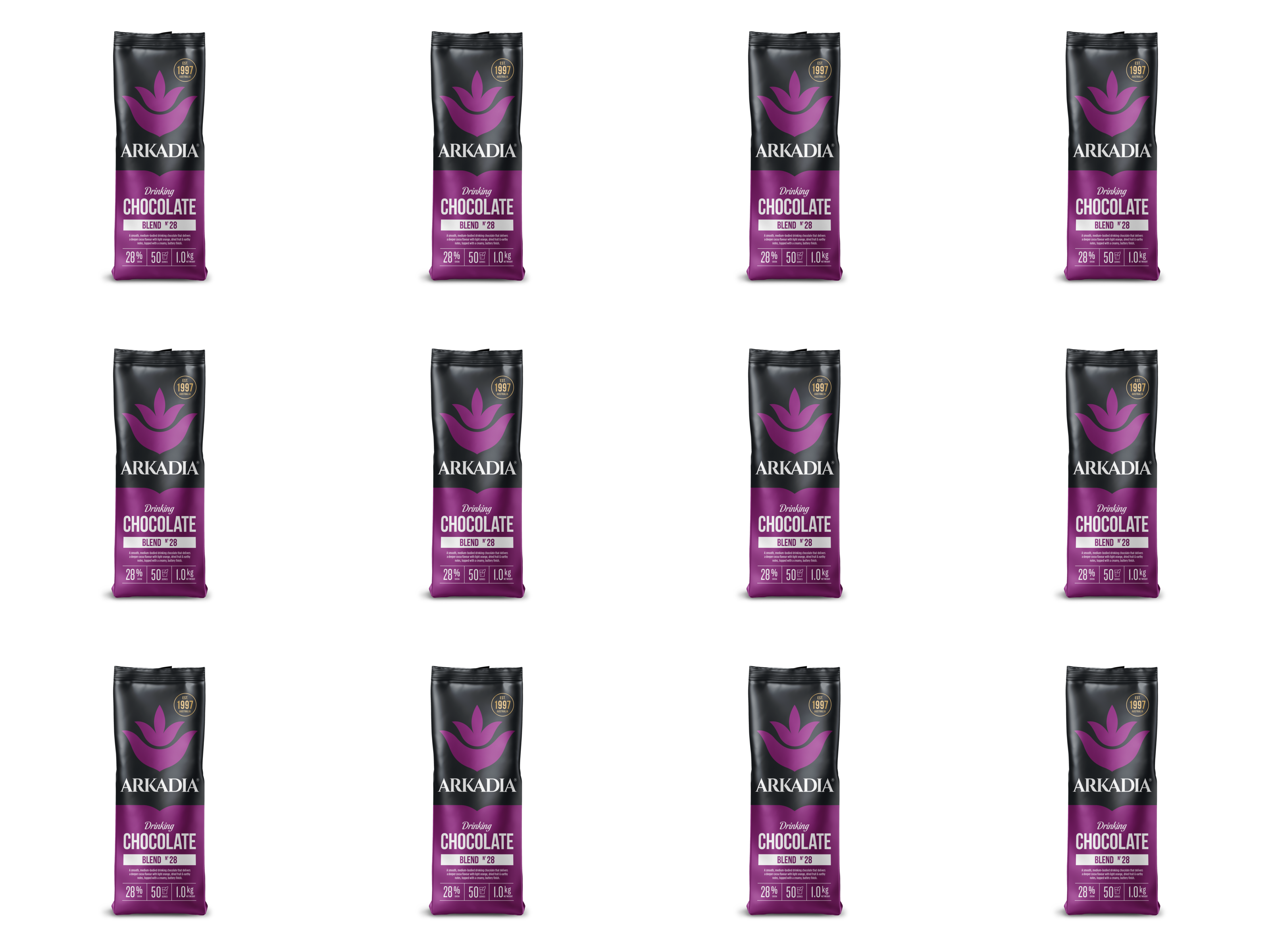 Arkadia 28% Drinking Chocolate 1kg