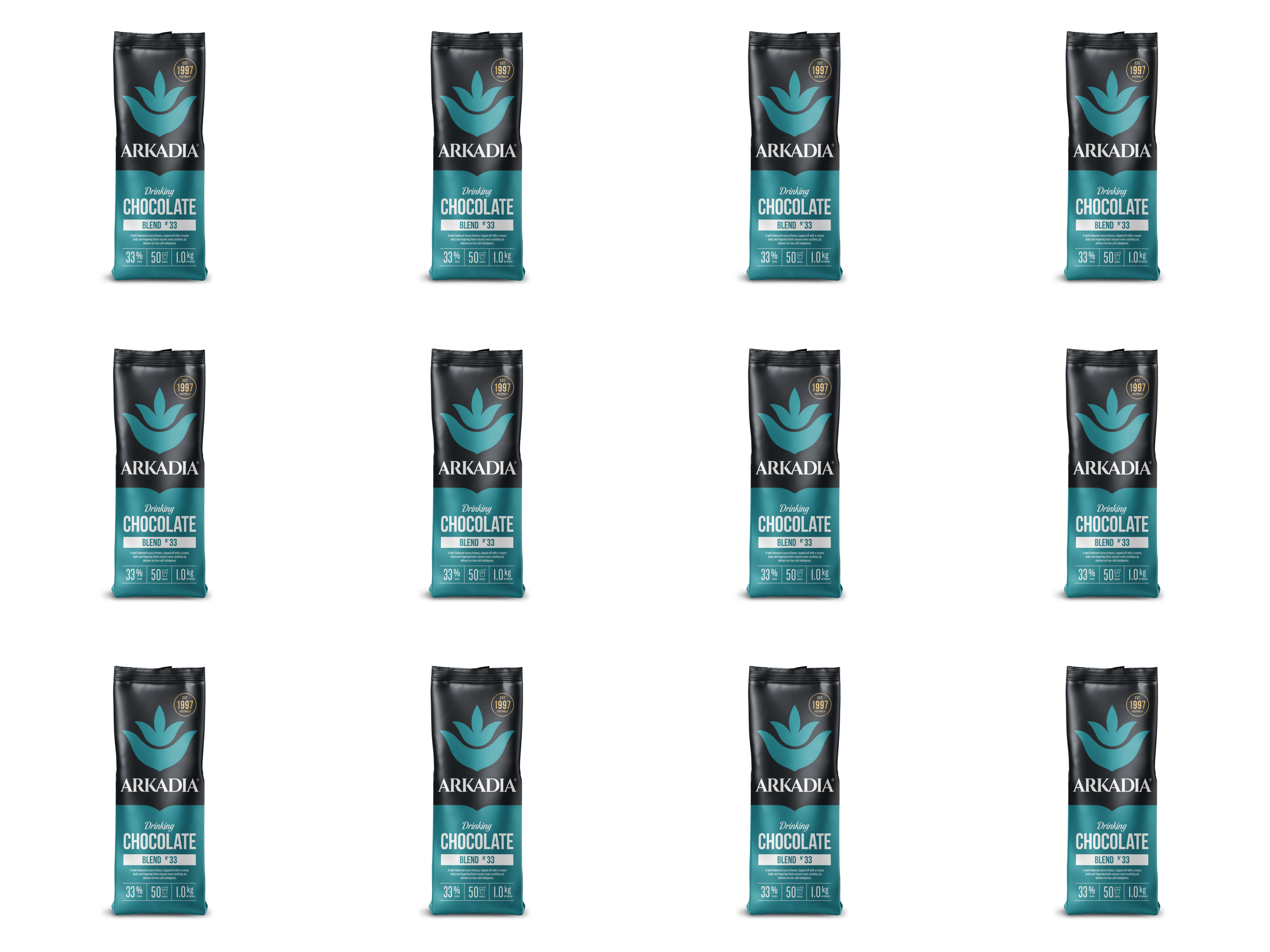 Arkadia 33% Drinking Chocolate 1kg