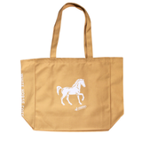 White Horse Coffee Tote Bag