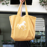 White Horse Coffee Tote Bag
