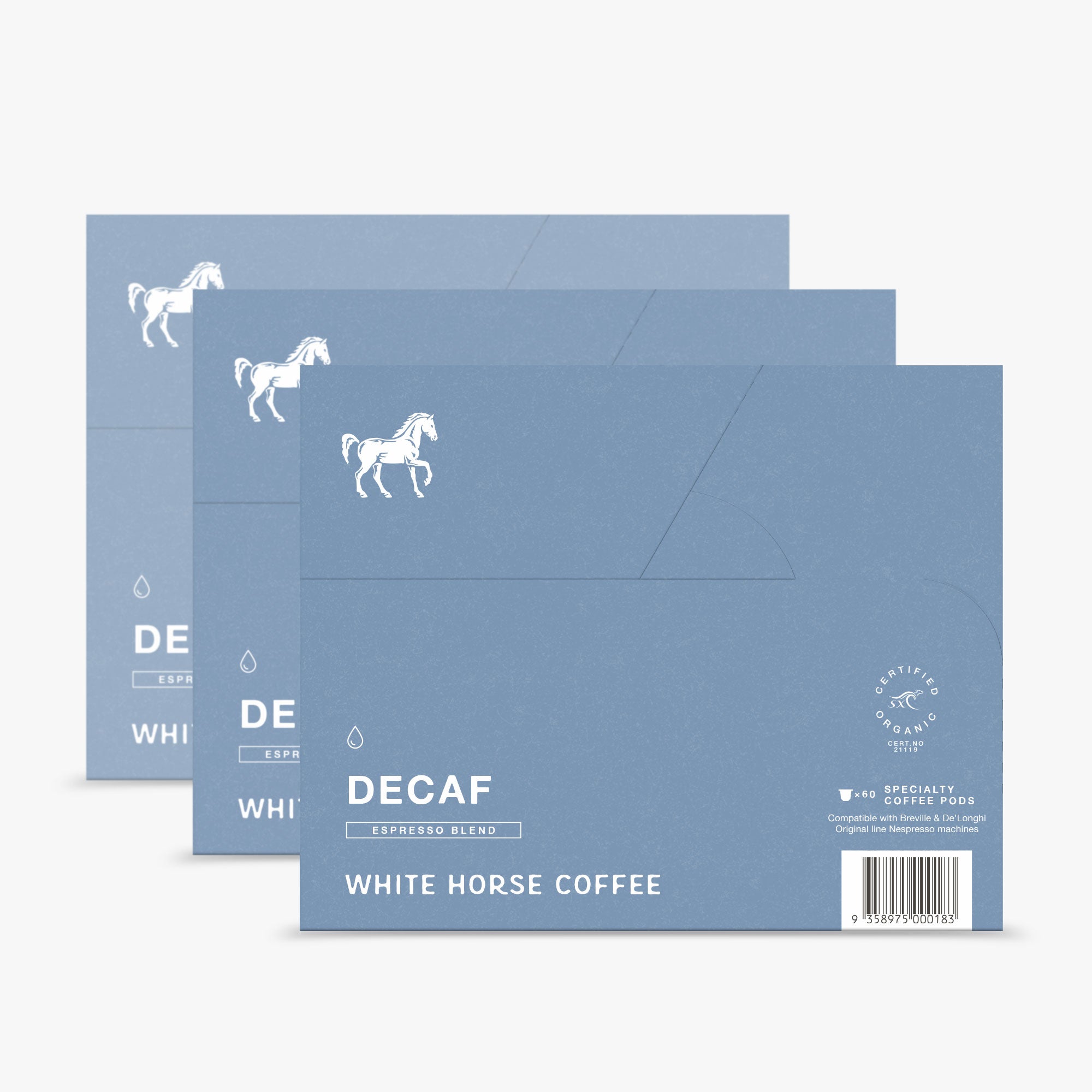 Organic Decaf Blend Pods 3 Month Subscription